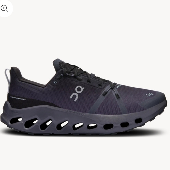 On Cloud Running Black Cloudsurfer Trail WP Shoes Men's 11.5 M New In Box